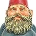 Sunnydaze Gus the Original Gnome - 9.5-Inch Tall