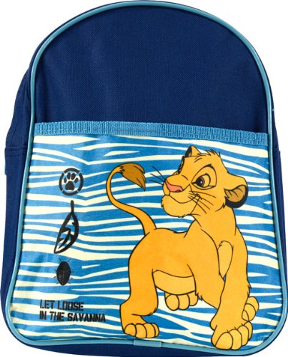 United Labels 0116858 - Rucksack Lion King - K&ouml;nig der L&ouml;wen - Simba, 34 x 27 x 11 cm, bla Preisvergleich