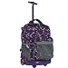 J World Single Handle Rolling Backpack - Purple (18