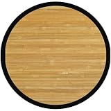 Anji Mountain Bamboo Rug Co. AMB0036-070R 7 Foot round Contemporary Natural Area Rug by Anji Mountain Bamboo Rug Co.