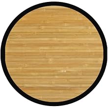 Anji Mountain Bamboo Rug Co. AMB0036-070R 7 Foot round Contemporary Natural Area Rug