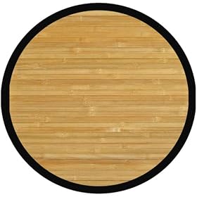 Anji Mountain Bamboo Rug Co. AMB0036-070R 7 Foot round Contemporary Natural Area Rug