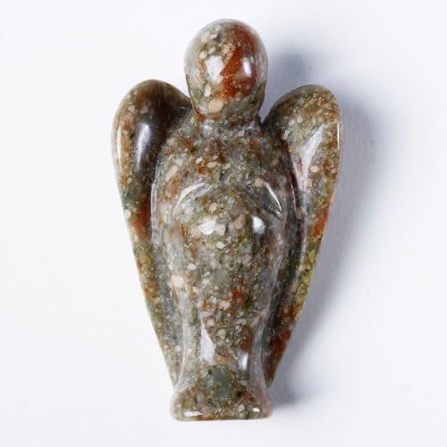 Hongjintian Flash Stone Natural Quartz Angel Color Dark Brown