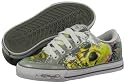 ED HARDY Christian Audigier Kids Boys Girls Leather Death Glory Tattoo Shoes Sneakers Grey