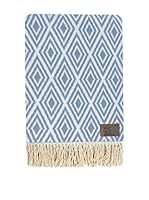 Pandora Plaid (Azul Medio/Blanco)