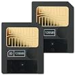 Samsung SmartMedia 128MB Smart Media Card Digital Flash Memory Storage - Bonus Pack of 2