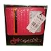 Xoxo Flat Zip Credit Card Coin Card Holder with Key Chain In Gift Box