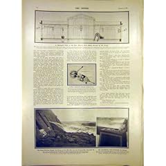 Elektrischer Verdammungs-Schleusen-Druck 1903 Post Taeggi Nil