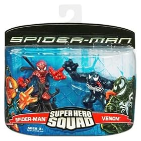 Spiderman 3 - Super Hero Squad Spider-Man Vs Venom
