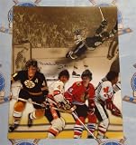Bobby Orr Boston Bruins Autographed/Hand Signed Hall Of Fame Journey 16x20 Collage Photo
