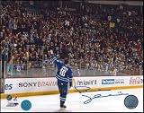 Trevor Linden Vancouver Canucks Autographed/Hand Signed Farewell 8X10