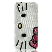 Slim 3D Bling Crystal Hello Kitty iPhone Case for iPhone 5