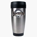Milwaukee Brewers Stainless Steel Travel Tumbler
