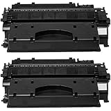 2PK CF280X New Compatible Toner Cartridgee-High Yield (80X) for LaserJet Pro 400 MFP M401 / M425 Laser Toner Printers