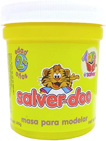 Non-Toxic Play Dough Basic Color: White - 1 Single Item - Food Grade Ingredients