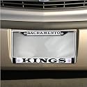 Sacramento Kings Chrome License Plate Frame