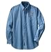 Sporting Goods : Personalized custom embroidered ballet dance design on denim shirt