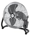 Honeywell HV-1420E 14" High Velocity Floor Fan - Chrome