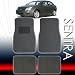 QULAITY UNIVERSAL CARPET CAR FLOOR MATS SET FOR NISSAN SENTRA WITH BOUNS 24 DISCS CAPACITY CD WALLET