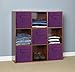 ClosetMaid 11469 Cubeicals Fabric Drawer, Purple, 2-Pack