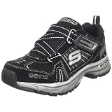 Skechers Kids' Orbits-Solar Arc Super Z Sneaker,Black/Silver,3 M US Little Kid