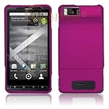 iNcido Brand Motorola Droid X MB810 Cell Phone Rubber Feel Purple Protectiv ....