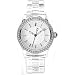 DKNY Women's NY8017 Clear Plastic Quartz Watch with White Dial
