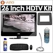 Vizio VA26L 26 Inch 720P HDTV LCD TV Accessory Bundle
