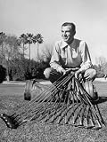 Golfer Ben Hogan with Golf Clubs Premium Photographic Poster Print by Martha Holmes, 24x32