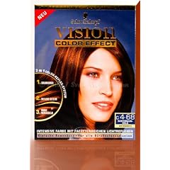 Schwarzkopf VISION Color Effect Samtbraun-Gold C4.68 (F5)