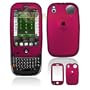 Palm Pre Snap On Rubber Cover Case (Rose Pink)