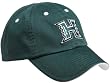 Hawaii Rainbows Adult Adjustable Hat, Hunter Green