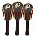 NFL Washington Redskins Mesh Barrel Headcover - Set of Three