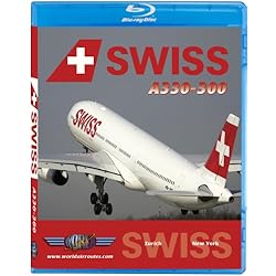 Swiss Airbus A330-300 to New York JFK [Blu-ray]
