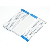 uxcell FFCケーブル　フラットリボンケーブル　ワイヤコード　100mm長さ　10本入 30ピン