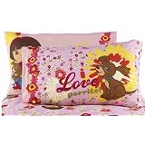 Dora the Explorer Loves Puppy Cotton Rich Reversible Pillowcase