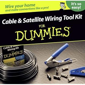 Cable and Satellite Wiring Kit For Dummies by Paladin Tools