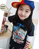 【100cm】ｂｒａｖｅ スクーター柄 半袖Tシャツ／ROCKET SALAD【韓国子供服】