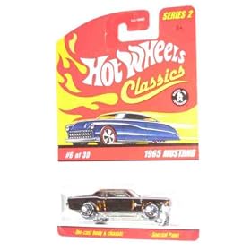 Classics Series 2 #6 1965 Mustang Spectraflame Gold Collectible Collector Car Mattel Hot Wheels