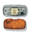 Grote Die Cast Two-Bulb Square Corner Marker Lamp Yellow 46783 Grote Die Cast Two-Bulb Square Corner Marker Lamp Yellow 46783