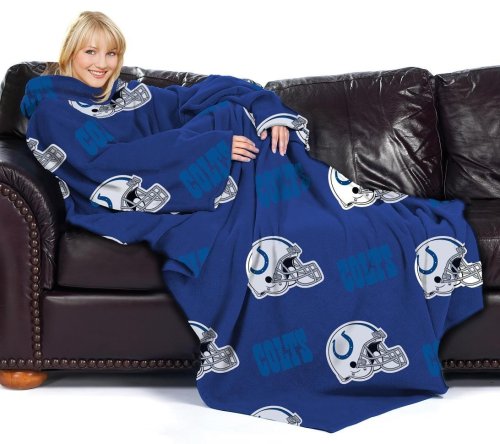 Indianapolis Colts NFL (Adult) Fleece Comfy Throw