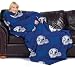 Indianapolis Colts Adult Comfy Throw Blanket with Sleeves
