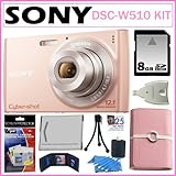 Sony Cyber-Shot DSC-W510 12.1 MP Digital Camera with 4x Wide-Angle Zoom and ....