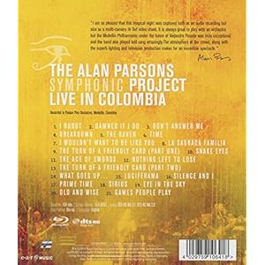 The Alan Parson Symphonic Project : Live in Columbia [Blu-ray]