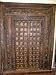 18c Antique Doors Frame India Rustic Hand Carved Peacocks Teak