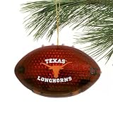 Texas Longhorns Acrylic Light Up Football 4" Ornament