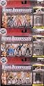 MICRO AGGRESSION 9 COMPLETE SET OF 3 3-PACKS WWE TOY WRESTLING ACTION FIGURES (2" TALL)