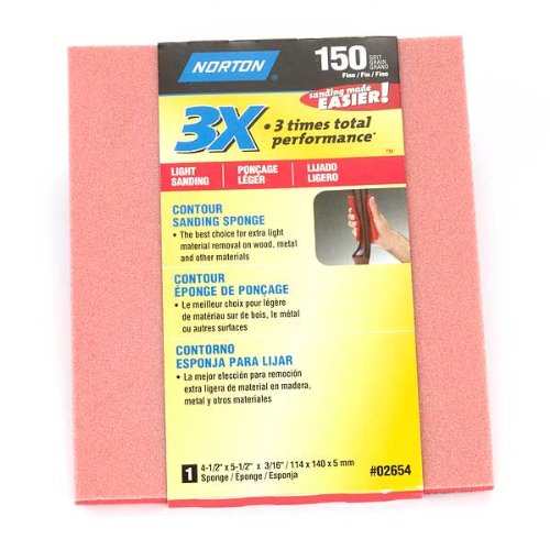 Sanding Sponge, Fine 150 Grit