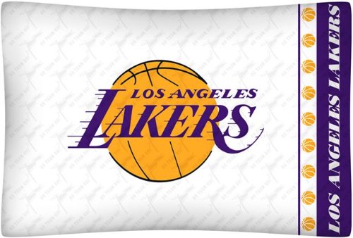 Los Angeles Lakers Micro Fiber Logo Pillow Case