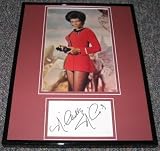Nichelle Nichols Star Trek Signed Frame Photo 11x14 Jsa